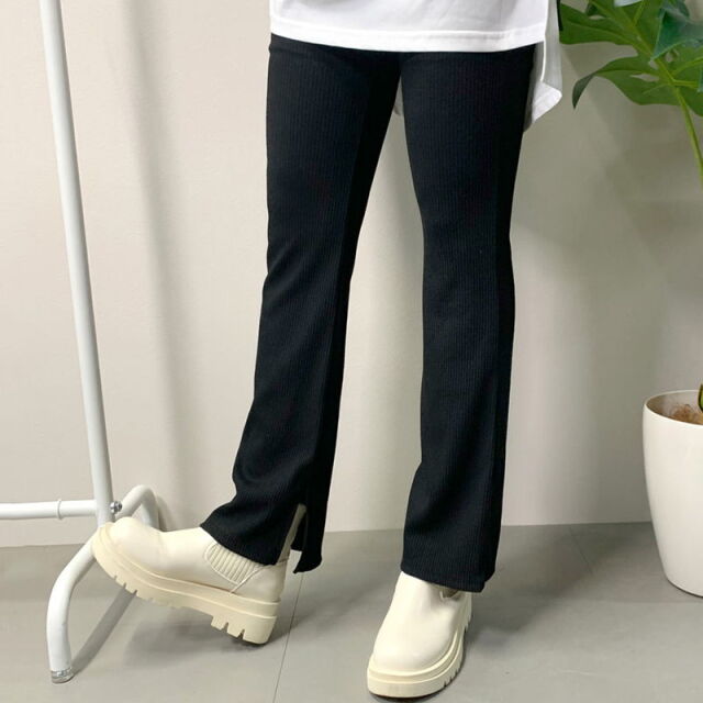 リブスリットレギンス