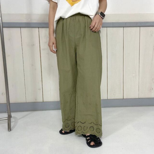 スカラップレースペチパンツ