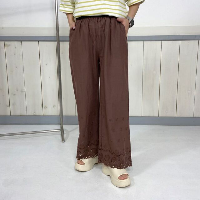 スカラップレースペチパンツ