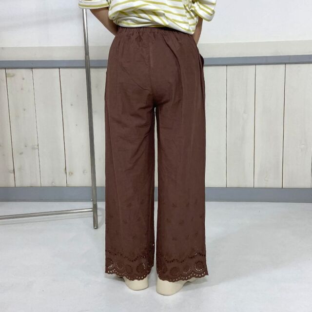 スカラップレースペチパンツ