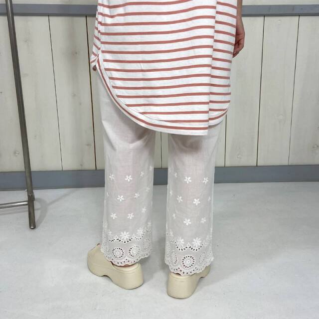 スカラップレースペチパンツ