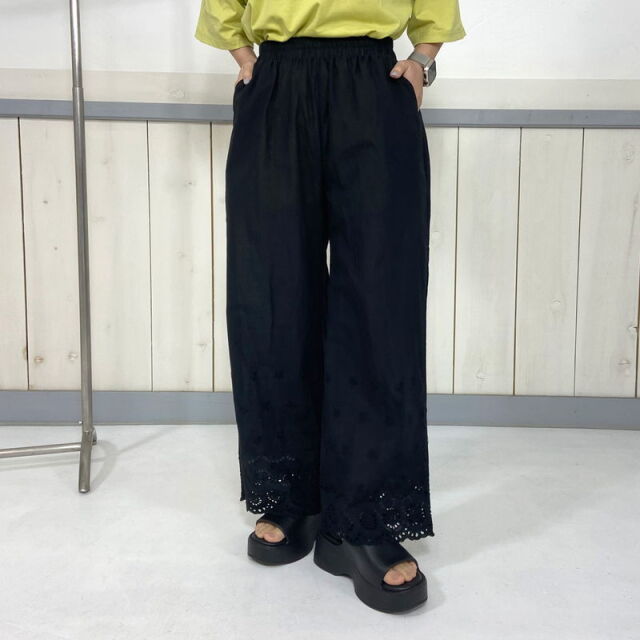 スカラップレースペチパンツ