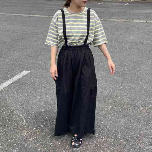 サス付きカーゴワイドパンツ