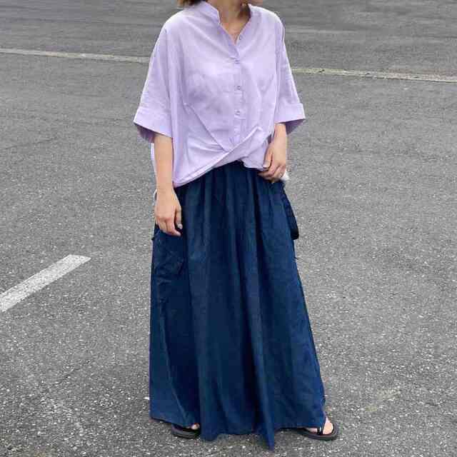 サス付きカーゴワイドパンツ
