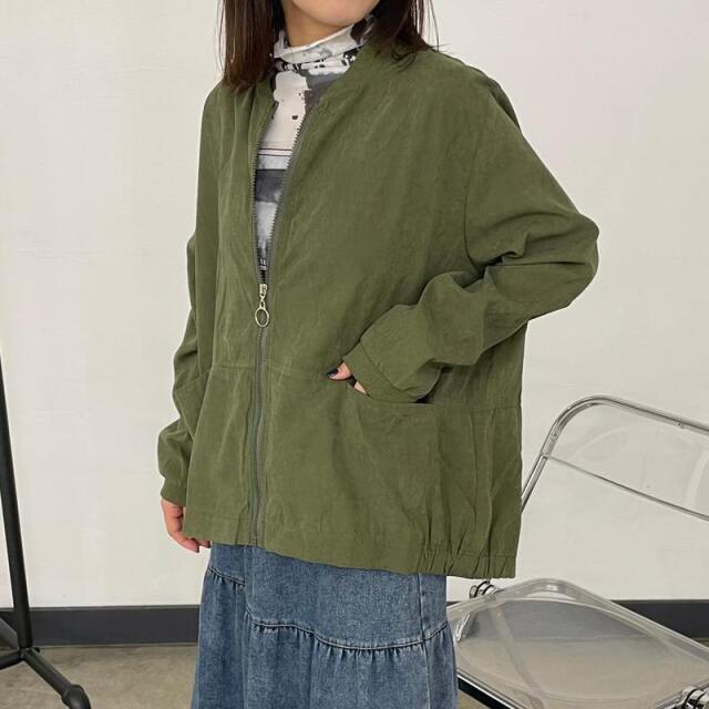 ピーチブルゾン