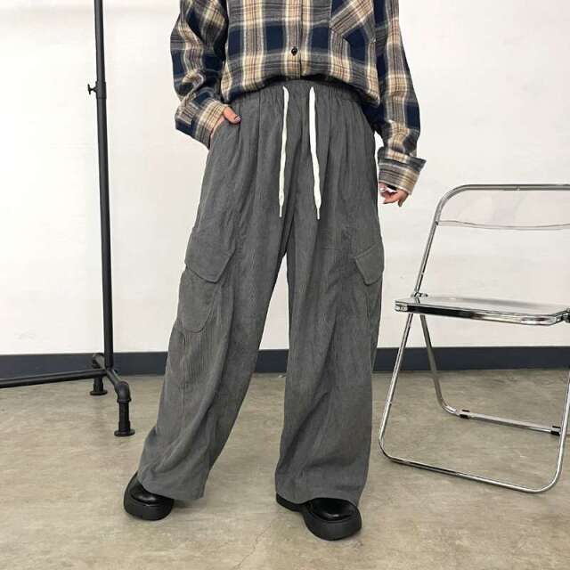 コーデュロイカーゴイージーパンツ