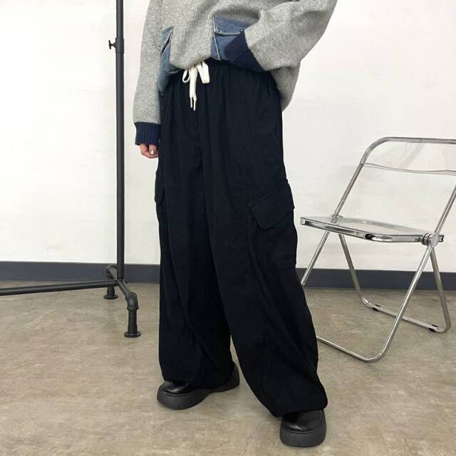 コーデュロイカーゴイージーパンツ