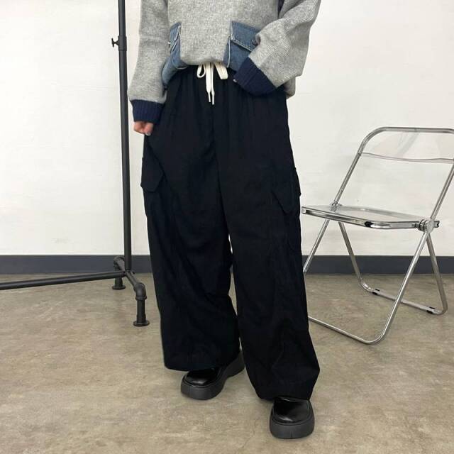 コーデュロイカーゴイージーパンツ