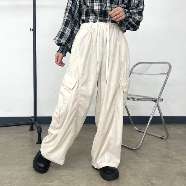 コーデュロイカーゴイージーパンツ