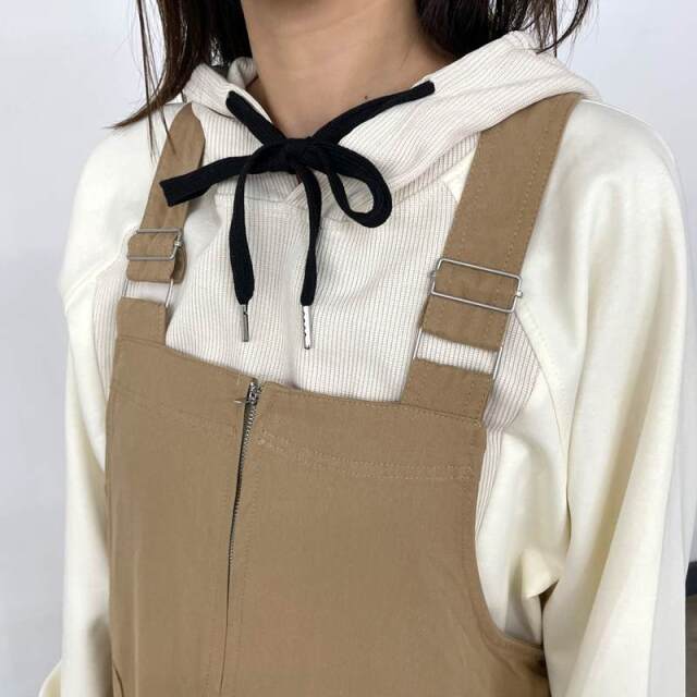 ツイルジャンパースカート