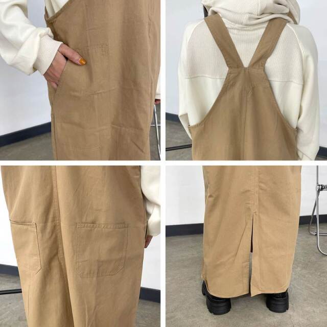 ツイルジャンパースカート
