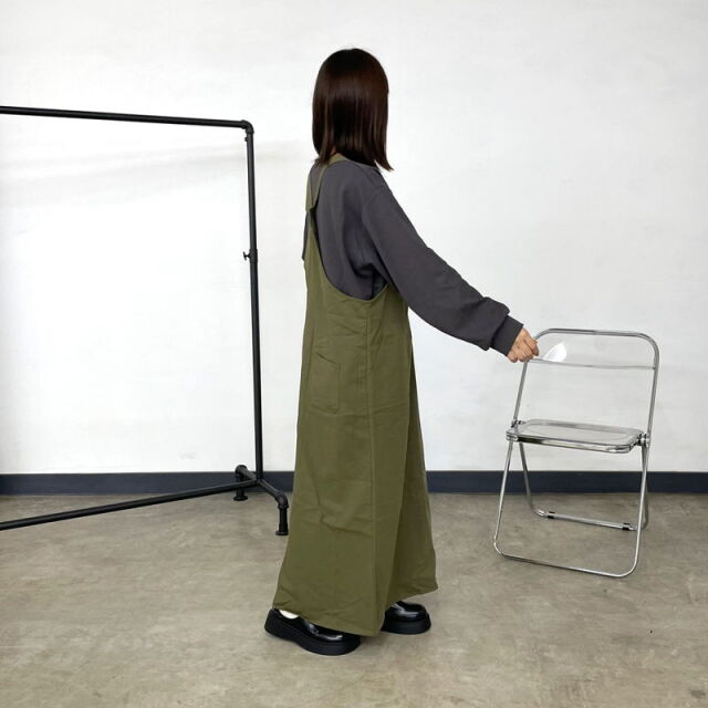 ツイルジャンパースカート