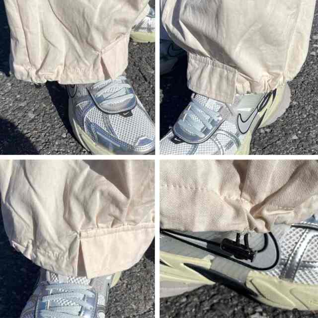 ツイル裾ドロストイージーパンツ