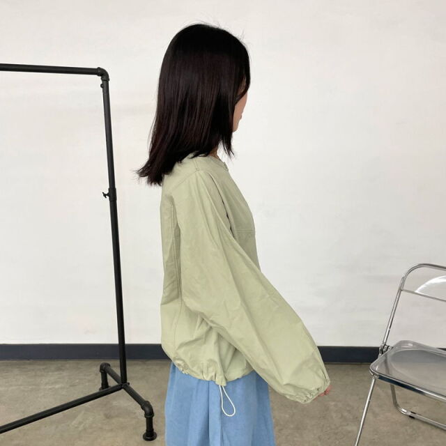切替BIGシャツブラウス