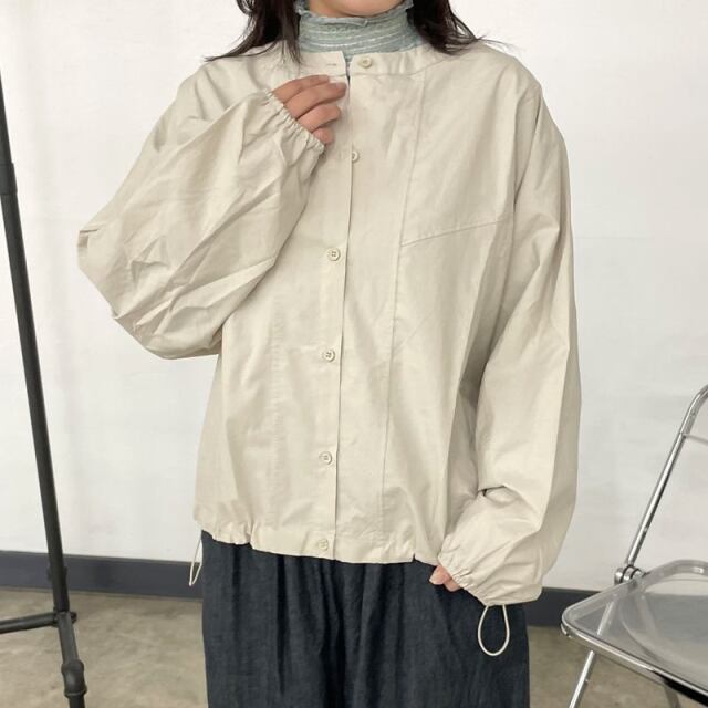 切替BIGシャツブラウス