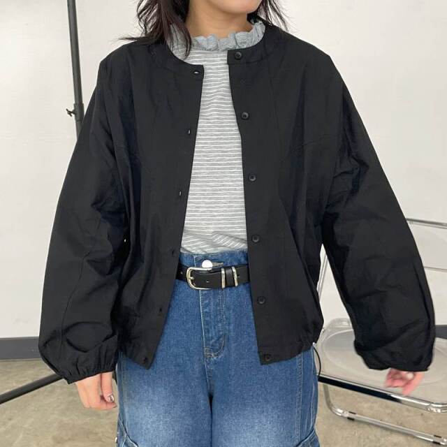 切替BIGシャツブラウス