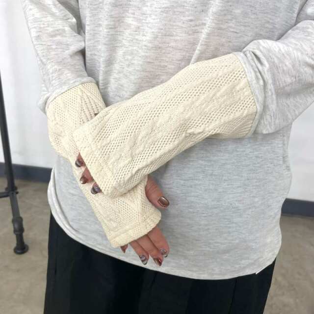 袖ケーブル切替ロンT