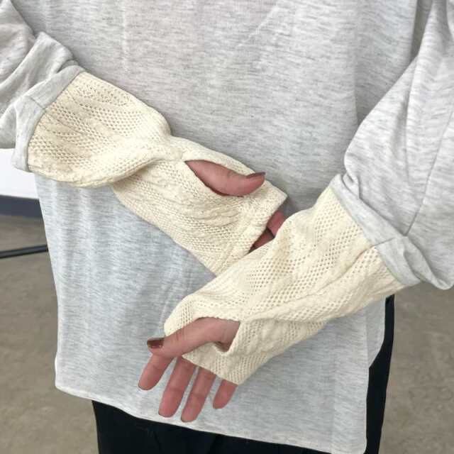 袖ケーブル切替ロンT