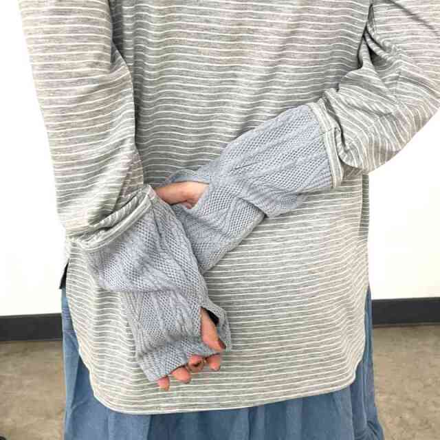 袖ケーブル切替ロンT