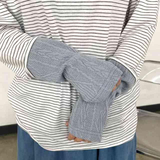 袖ケーブル切替ロンT