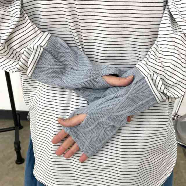 袖ケーブル切替ロンT