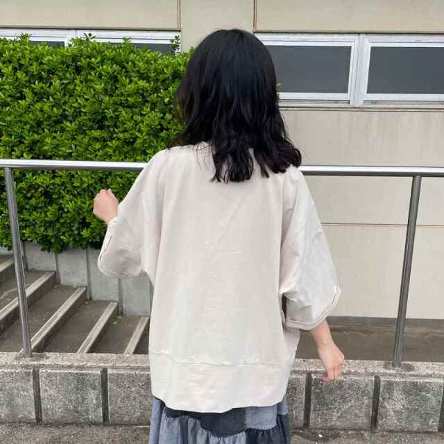 エンボスロゴ切替ビッグプルオーバー