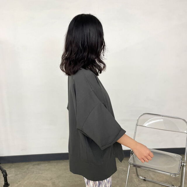 エンボスロゴ切替ビッグプルオーバー