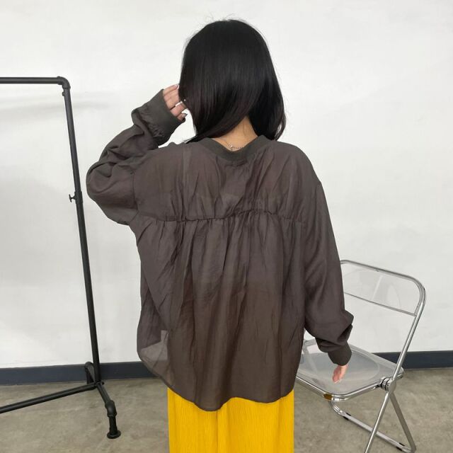 シアーカーディガン