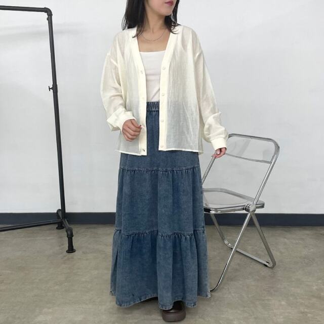 シアーカーディガン