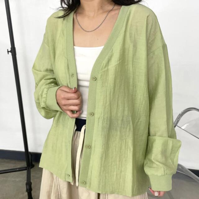 シアーカーディガン