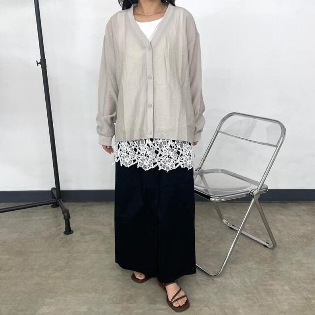 シアーカーディガン