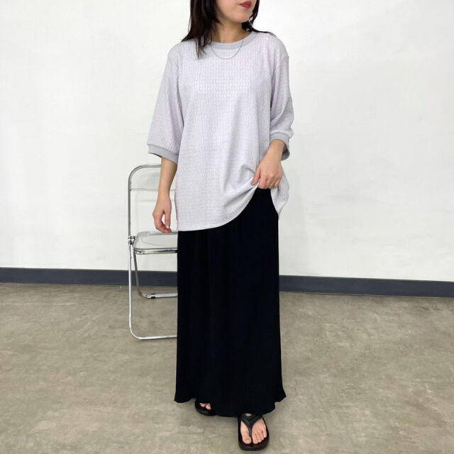 楊柳プルオーバー