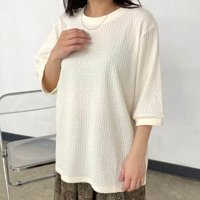 楊柳プルオーバー