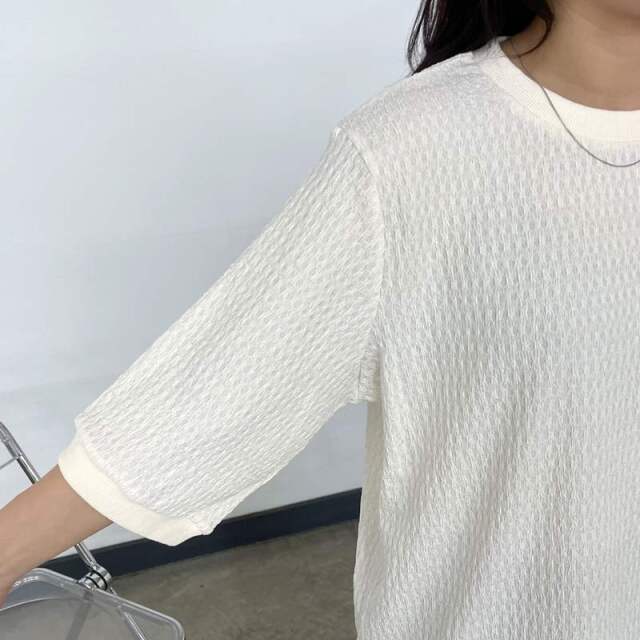 楊柳プルオーバー