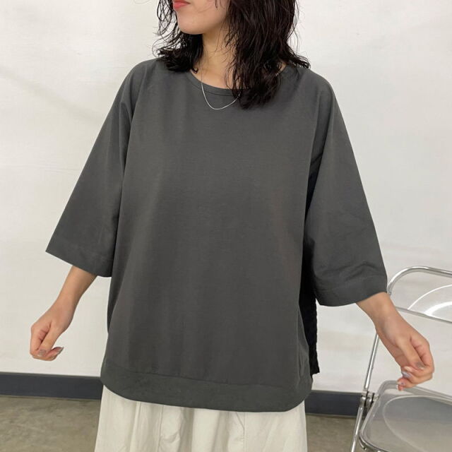 バックボタン切替プルオーバー