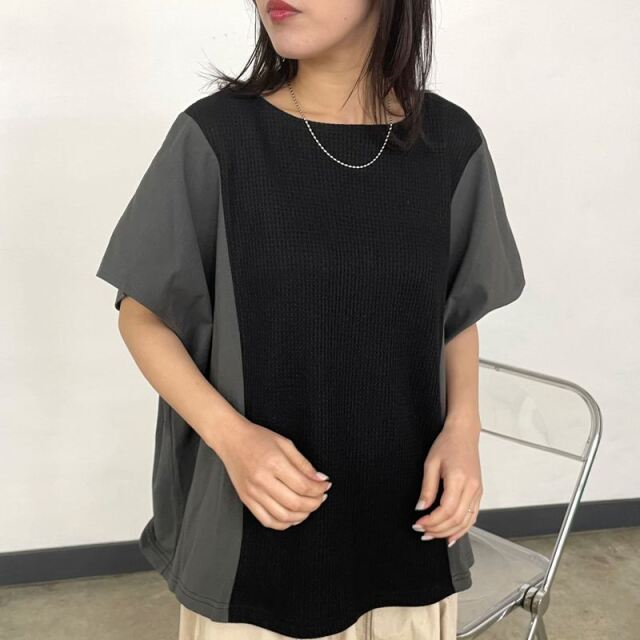 ワッフル切替プルオーバー