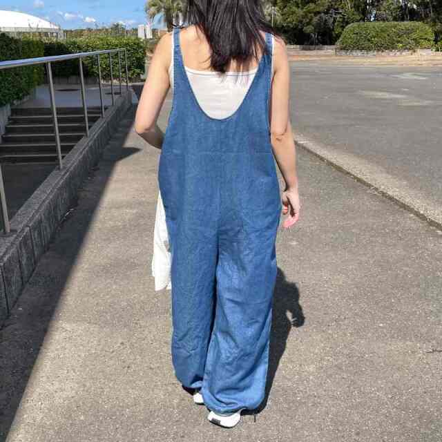 デニム2WAYサロペット