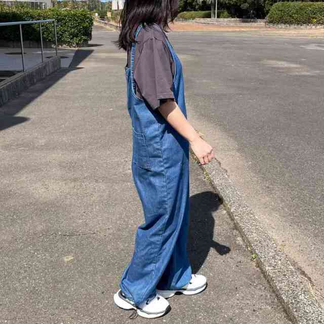 デニム2WAYサロペット