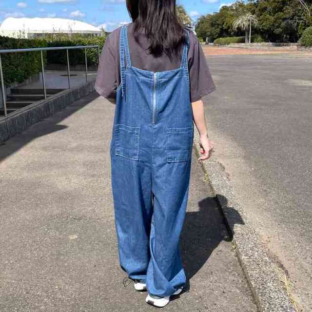 デニム2WAYサロペット