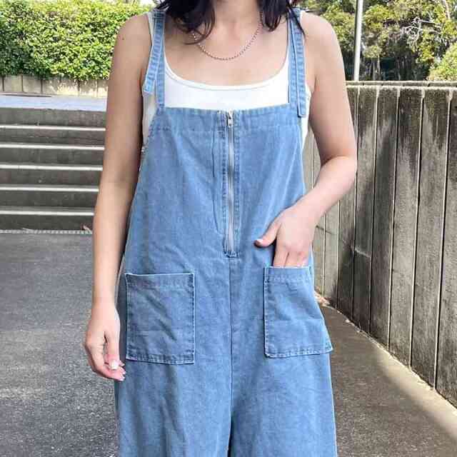 デニム2WAYサロペット