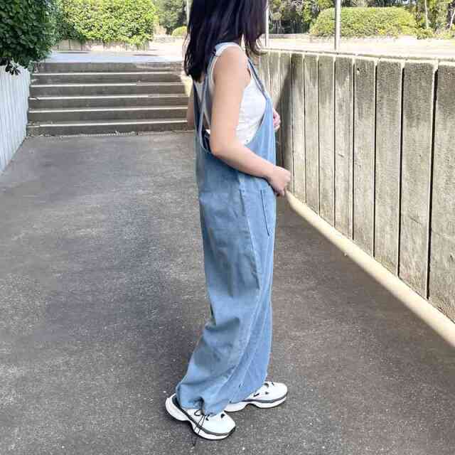 デニム2WAYサロペット