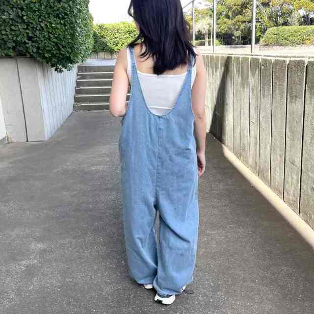 デニム2WAYサロペット