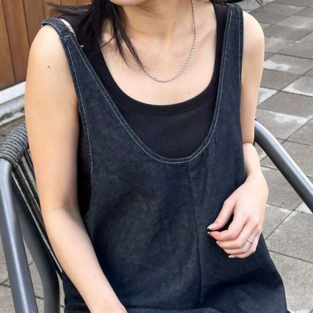 デニム2WAYサロペット