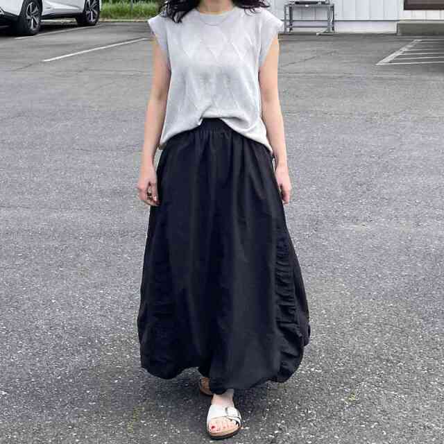 柄編みベスト