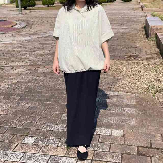ストライプアノラック