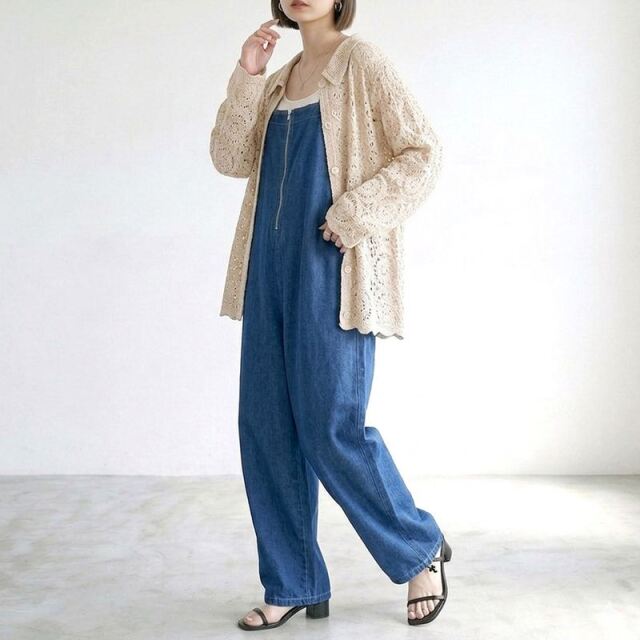 デニム2WAYサロペット