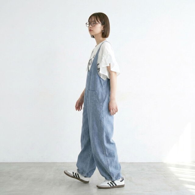 デニム2WAYサロペット
