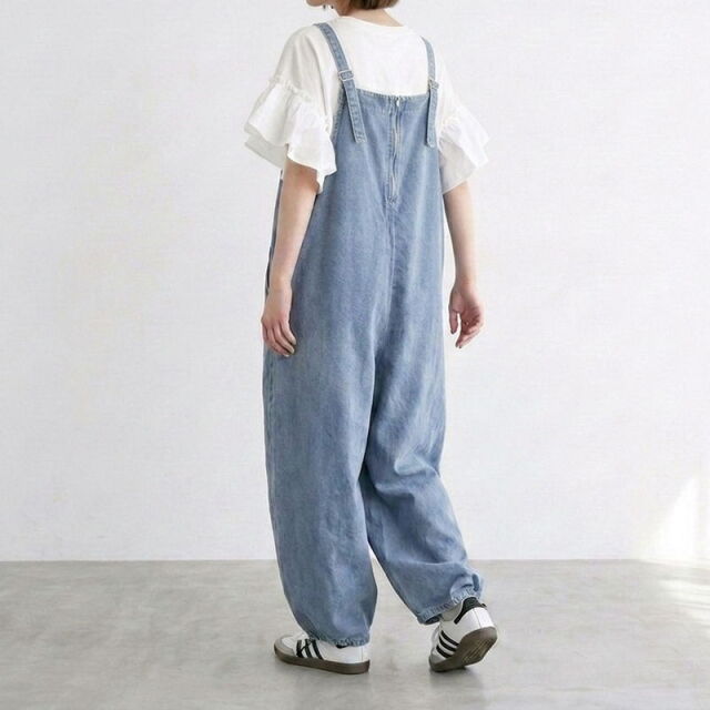 デニム2WAYサロペット
