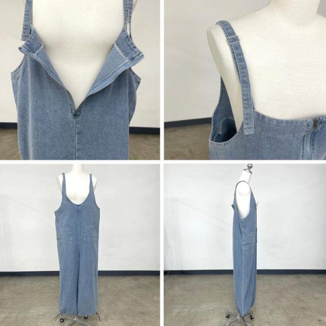 デニム2WAYサロペット