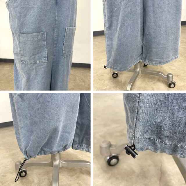 デニム2WAYサロペット